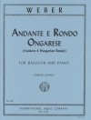 アンダンテとハンガリー風ロンド・ハ短調・Op.35（カール・マリア・フォン・ウェーバー）（バスーン+ピアノ）【Andante & Rondo Ongarese Op. 35】