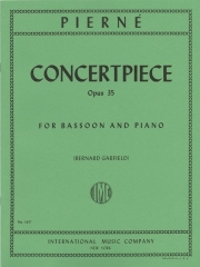 演奏会用小品・Op.35（ガブリエル・ピエルネ）（バスーン+ピアノ）【Concertpiece Op. 35】