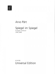 鏡の中の鏡（アルヴォ・ペルト）（バスーン+ピアノ）【Spiegel Im Spiegel】