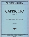 カプリッチョ・Op.14（ユリウス・ヴァイセンボーン）（バスーン+ピアノ）【Capriccio Op.14】