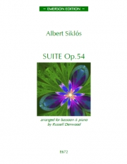 組曲・Op.54（アルベルト・シクローシュ）（バスーン+ピアノ）【Suite Op.54】