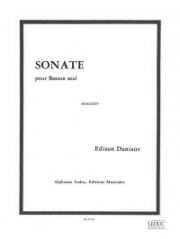 ソナタ（エディソン・デニソフ）（バスーン）【Sonate】