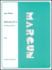 ソナタ・No.1（アレック・ワイルダー）（バスーン+ピアノ）【Sonata No 1 for Bassoon and Piano】