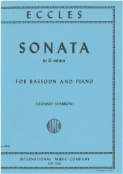 ソナタ・ト短調（ヘンリー・エクルズ）（バスーン+ピアノ）【Sonata in G minor】