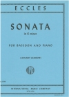 ソナタ・ト短調（ヘンリー・エクルズ）（バスーン+ピアノ）【Sonata in G minor】