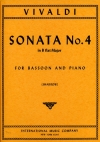 ソナタ・4番・変ロ長調・RV45（アントニオ・ヴィヴァルディ）（バスーン+ピアノ）【Sonata No. 4 in B flat major RV 45】