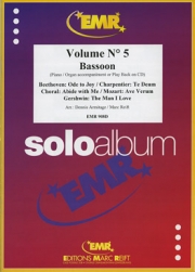 ソロアルバム・第5集（バスーン+ピアノ）【Solo Album Volume 5】