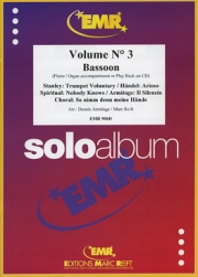 ソロアルバム・第3集（バスーン+ピアノ）【Solo Album Volume 3】