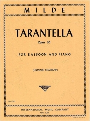 タランテラ・Op.20（ルートヴィヒ・ミルデ）（バスーン+ピアノ）【Tarantella Op. 20】