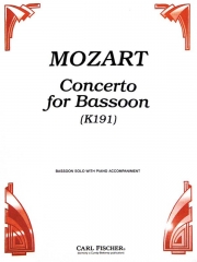 バスーンの為の協奏曲・K191（モーツァルト）（バスーン+ピアノ）【Concerto for Bassoon K 191】