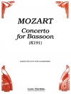 バスーンの為の協奏曲・K191（モーツァルト）（バスーン+ピアノ）【Concerto for Bassoon K 191】