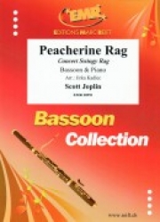 ピーチェリン・ラグ（スコット・ジョプリン）（バスーン+ピアノ）【Peacherine Rag】