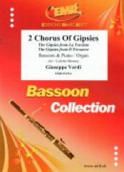 2つのジプシー・コーラス（ジュゼッペ・ヴェルディ）（バスーン+ピアノ）【2 Chorus Of Gipsies】
