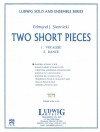 2つの短い小品（エドムンド・J・シーニッキ）（バスーン+ピアノ）【Two Short Pieces】