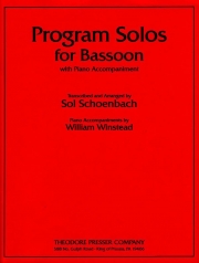 プログラム・ソロ（バスーン+ピアノ）【Program Solos for Bassoon】