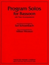 プログラム・ソロ（バスーン+ピアノ）【Program Solos for Bassoon】
