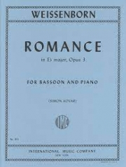 ロマンス・変ホ長調・Op.3（ユリウス・ヴァイセンボーン）（バスーン+ピアノ）【Romance in E flat major Op. 3】