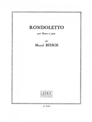 ロンドレット（マルセル・ビッチュ）（バスーン+ピアノ）【Rondoletto】