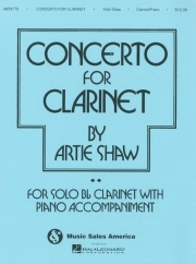 クラリネット協奏曲（アーティ・ショウ）（クラリネット+ピアノ）【Artie Shaw – Concerto for Clarinet】