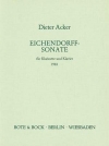アイヒェンドルフ・ソナタ（ディーター・アッカー）（クラリネット+ピアノ）【Eichendorff Sonata (1983)】