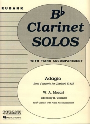 アダージョ「クラリネット協奏曲」より（モーツァルト）（クラリネット+ピアノ）【Adagio (from Concerto, K. 622)】
