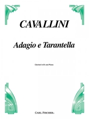 アダージョとタランテラ（エルネスト・カヴァッリーニ）（クラリネット+ピアノ）【Adagio E Tarantella】
