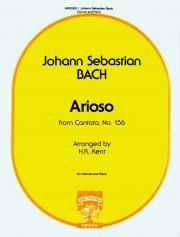 アリオーソ(カンタータ第156番より)（バッハ）（クラリネット+ピアノ）【Arioso from 'Cantata No. 156'】