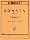 アルペジョーネ・ソナタ・イ短調・D821(シューベルト）（クラリネット+ピアノ）【Sonata in A minor Arpeggione (D.821)】