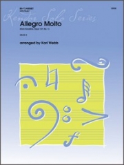 アレグロ・モルト (ソナチネ Op.137 No.1より)（シューベルト）（クラリネット+ピアノ）【Allegro Molto (from Sonatina Opus 137 No. 1)】