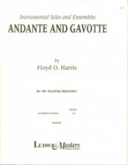 アンダンテとガヴォット（フロイド・ハリス）（クラリネット+ピアノ）【Andante and Gavotte】