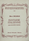 イタリア風幻想曲（マルク・ジャン・バティスト・デルマ）（クラリネット+ピアノ）【Fantaisie Italienne】