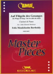 歌の翼に（メンデルスゾーン）（クラリネット+ピアノ）【Auf Flugeln des Gesanges】