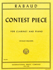 演奏会用独奏曲・Op.10（アンリ・ラボー）（クラリネット+ピアノ）【Contest Piece  Opus 10】