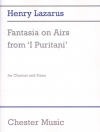 オペラ「清教徒」の主題による幻想曲（ヘンリー・ラザロー）（クラリネット+ピアノ）【Fantasia on Airs from I Puritani】