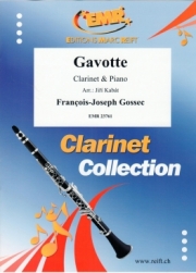 ガヴォット（フランソワ・ジョセフ・ゴセック）（クラリネット+ピアノ）【Gavotte】