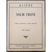 悲しいワルツ  (レインゴリト・グリエール)  (クラリネット+ピアノ）【Valse Triste  Opus 35  No. 7】