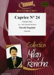 カプリス第24番（ニコロ・パガニーニ）（クラリネット）【Caprice No.24】
