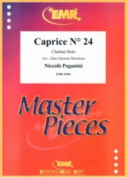 カプリス第24番（ニコロ・パガニーニ）（クラリネット）【Caprice No.24】