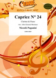 カプリス第24番（ニコロ・パガニーニ）（クラリネット＋ピアノ）【Caprice No.24】