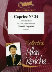カプリス第24番（ニコロ・パガニーニ）（クラリネット+ピアノ）【Caprice No.24】
