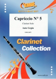 カプリッチョ第5番（アンテ・グルギン）（クラリネット）【Capriccio No.5】