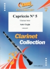 カプリッチョ第5番（アンテ・グルギン）（クラリネット）【Capriccio No.5】