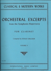 管弦楽抜粋曲集・第5巻（クラリネット）【Orchestral Excerpts from Classical and Modern Works Vol.5】