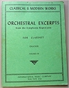 管弦楽抜粋曲集・第7巻（クラリネット）【Orchestral Excerpts Volume 7】