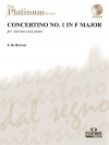 協奏曲・第1番・ヘ長調（ジャン・バティスト・ブレヴァル）（クラリネット+ピアノ）【Concertino No. 1 in F Major】