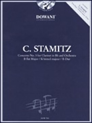 協奏曲・第3番・変ロ長調（カール・シュターミッツ）（クラリネット）【Concerto No.3 in B-Flat Major】