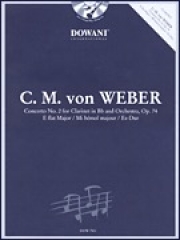 協奏曲・第2番・変ホ長調・Op.74（カール・マリア・フォン・ウェーバー）（クラリネット）【Concerto No. 2 Op. 74 in Eb Major】