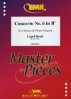 協奏曲・第6番・変ロ長調（カペル・ボンド）（クラリネット+ピアノ）【Concerto Nr. 6 in Bb】