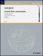 協奏的大二重奏曲・変ホ長調 Op.48  (カール・マリア・フォン・ウェーバー)（クラリネット+ピアノ）【Grand Duo Concertante in E-flat Major Op. 48】
