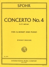 クラリネット協奏曲・第4番・ホ短調 (A管用)（ルイ・シュポーア）（アルトクラリネット+ピアノ）【Four Concerti: No. 4 in E minor (Clar. in A)】